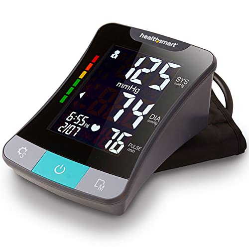 HealthSmart Digital Premium Blood Pressure Monitor with Automatic Upper Arm Cuff (Pack of 24)